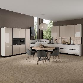 3D model Kitchen 4 Empty Inside